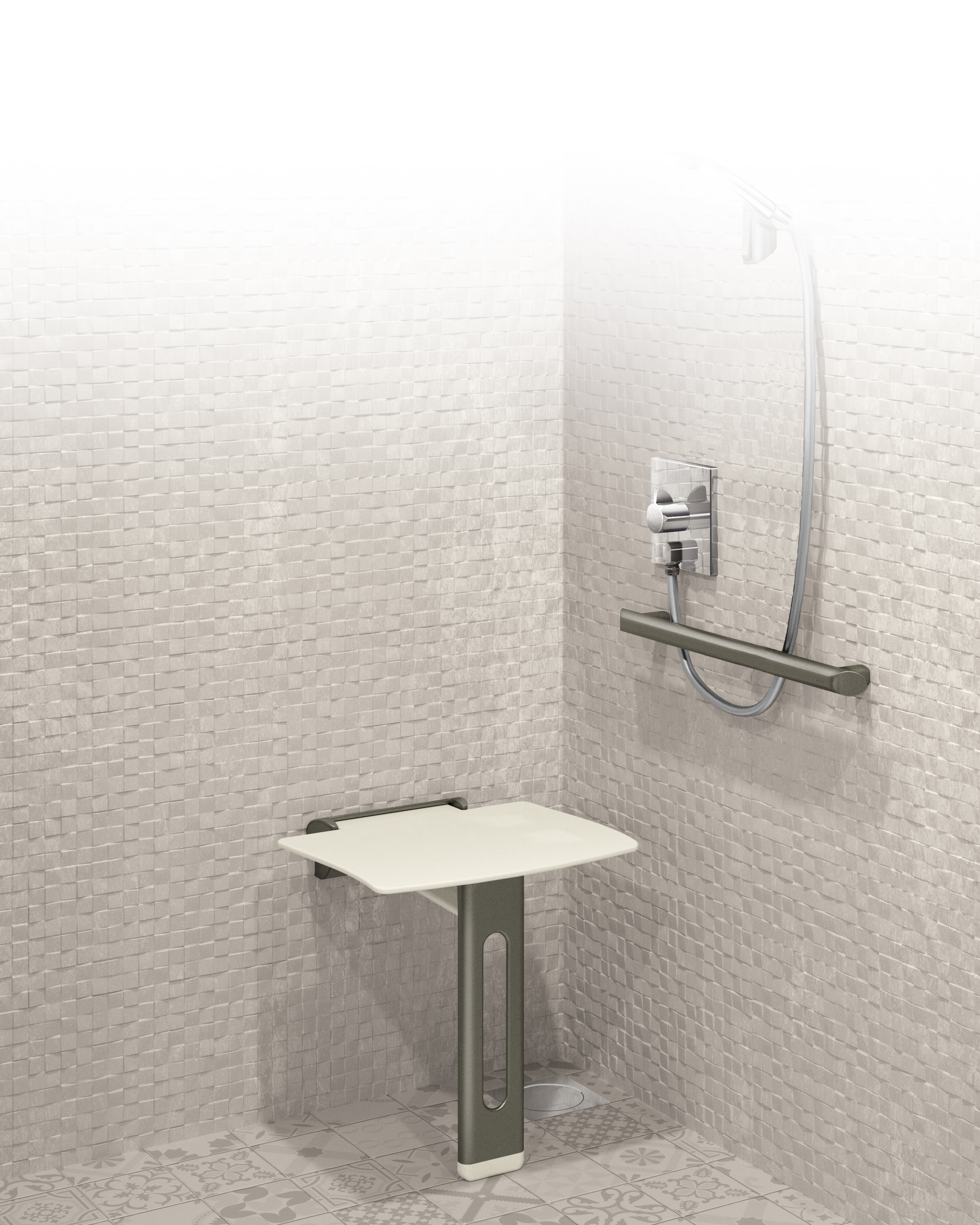 Adaptation Diagnostic 1 Euro Salle de Bain Siège Barre Maintien Domicile Aide Calvados Vernis Antidérapant Département