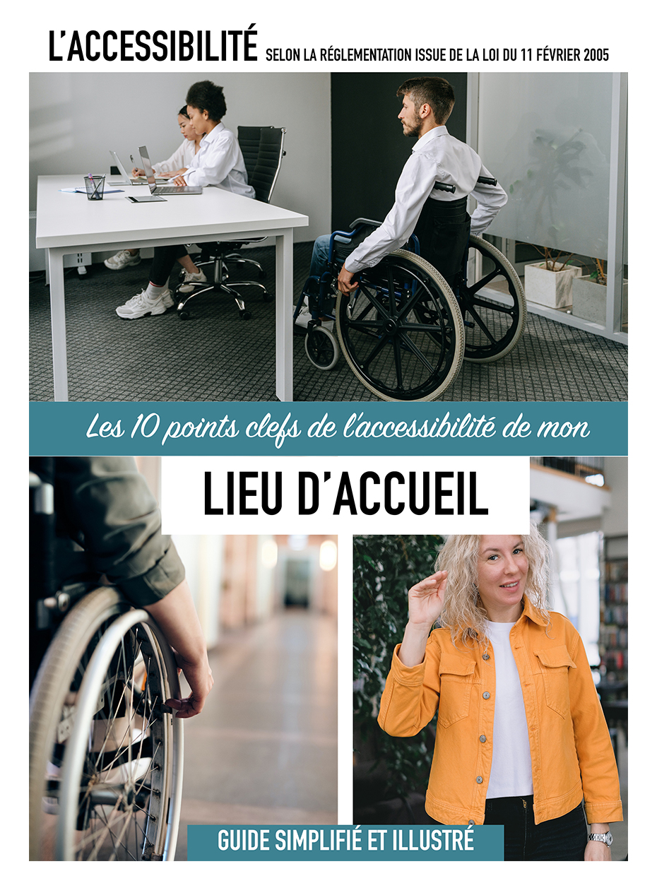 Accessibilité guide erp lieu d'accueil banque assurance agence immobilière office du tourisme accès handicap règlementation normes pmr