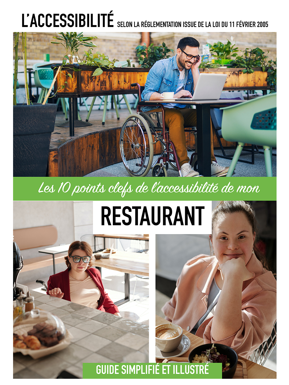Accessibilité guide erp restaurant accès handicap règlementation normes pmr