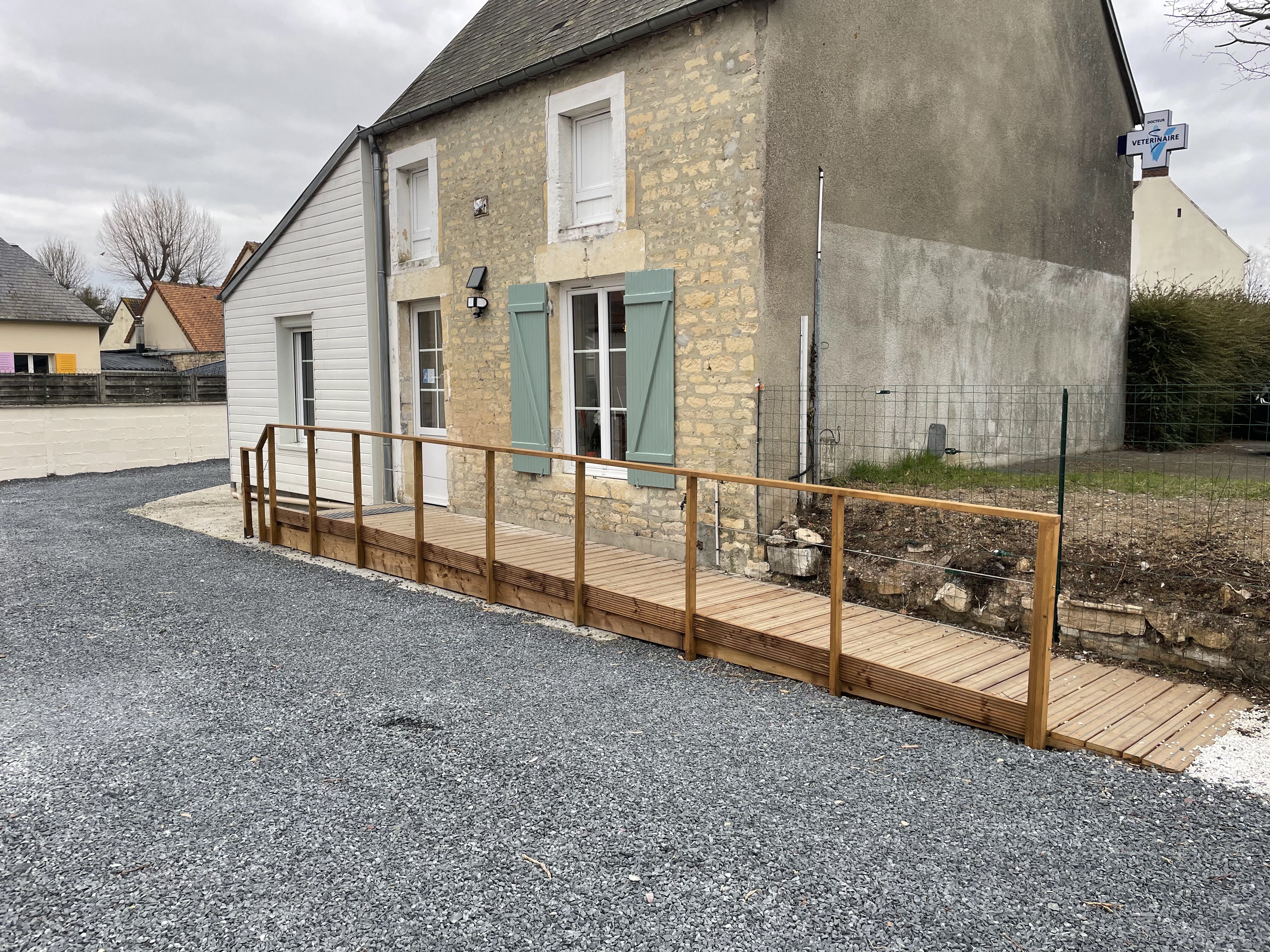 Rampe d'accès ERP PMR